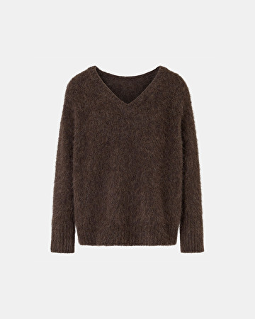 Pull Nuvola Pull col V chocolat ZAPA