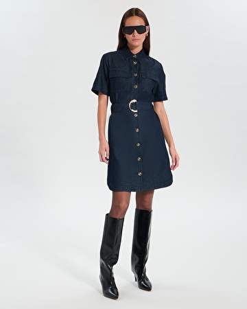 Robe Rosio Robe courte en jean ZAPA