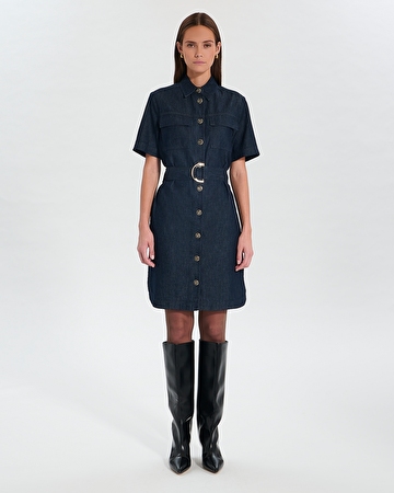 Robe Rosio Robe courte en jean ZAPA