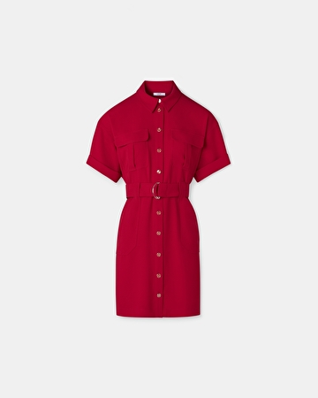 Robe Royo Robe saharienne rouge ZAPA