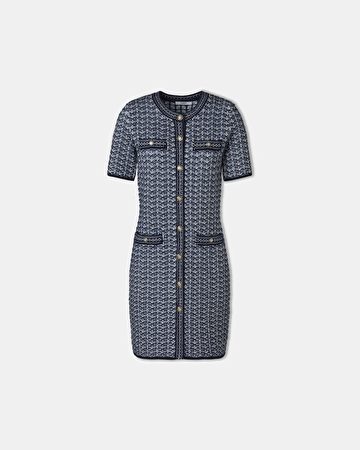 Robe Risma Robe façon tweed nocturne ZAPA