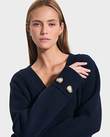 Robe Rigatoni Robe en maille nocturne ZAPA