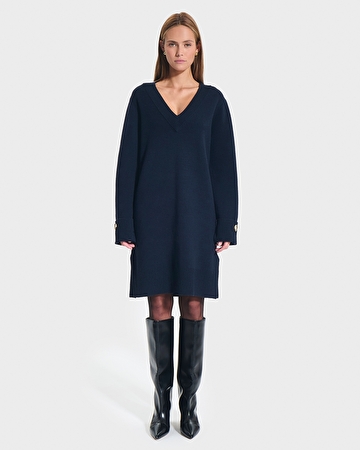 Robe Rigatoni Robe en maille nocturne ZAPA