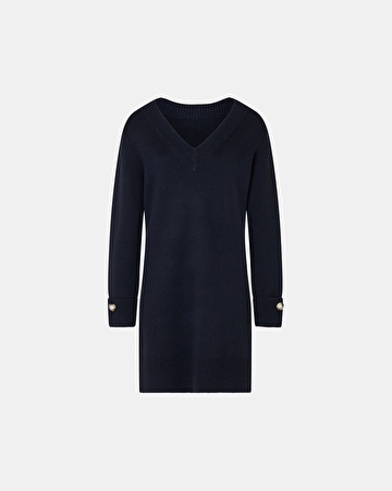 Robe Rigatoni Robe en maille nocturne ZAPA