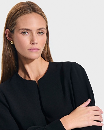 Robe Rheala Robe droite noire ZAPA