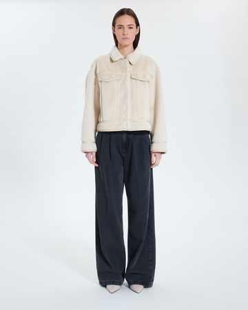 Veste Monge Veste r&eacute;versible &eacute;crue ZAPA