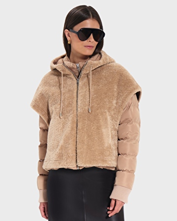 Doudoune Marguerite Doudoune Marguerite camel ZAPA