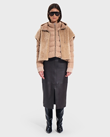 Doudoune Marguerite Doudoune Marguerite camel ZAPA