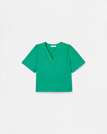 Top Tahiel Top fluide &eacute;meraude ZAPA