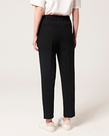 Pantalon Piel Pantalon à taille élastique noir ZAPA