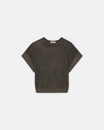 Pull Pradel Pull manches courtes taupe ZAPA