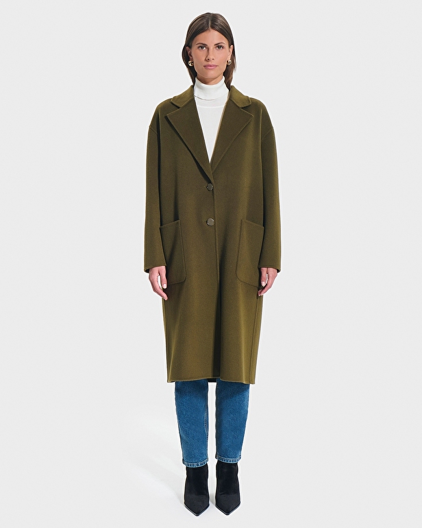 Manteau Maela Manteau long kaki ZAPA