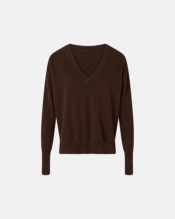 Pull Pucci Pull Pucci chocolat en cachemire ZAPA