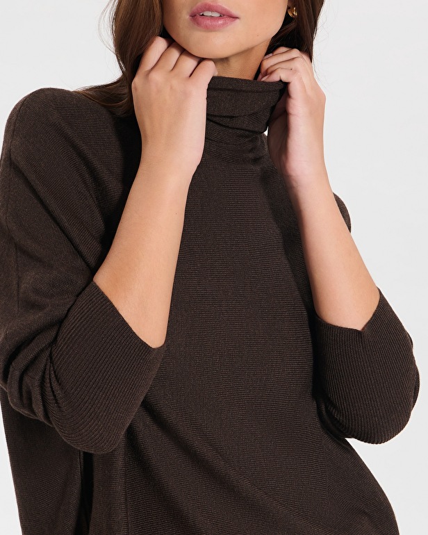 Pull Pruna Pull col roul&eacute; chocolat ZAPA