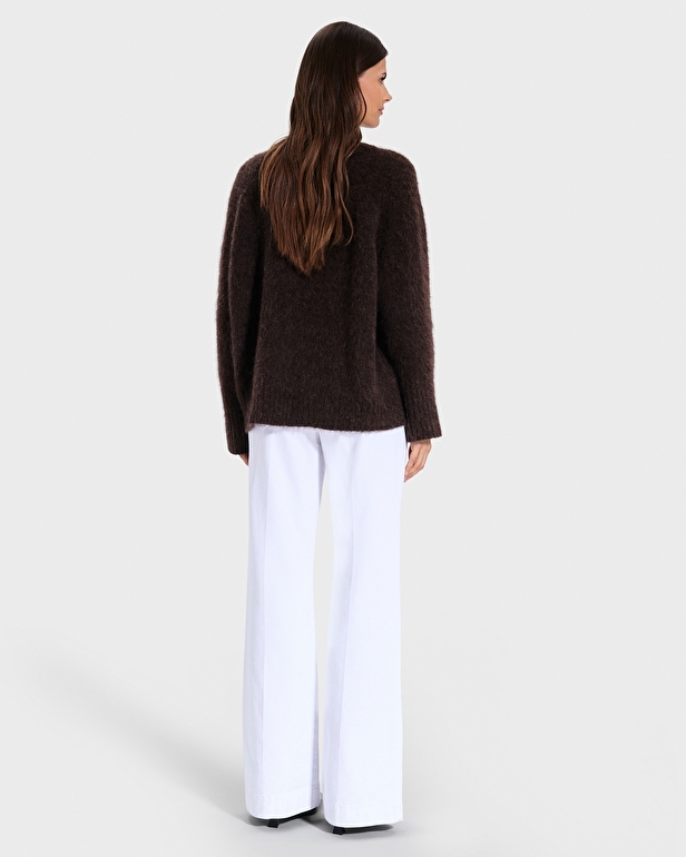 Pull Nuvola Pull col V chocolat ZAPA