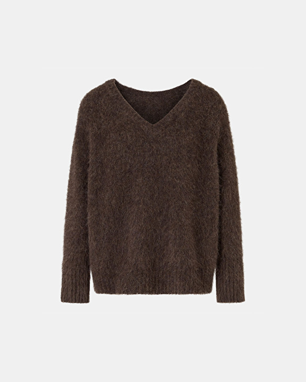 Pull Nuvola Pull col V chocolat ZAPA