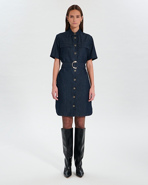 Robe Rosio Robe courte en jean ZAPA