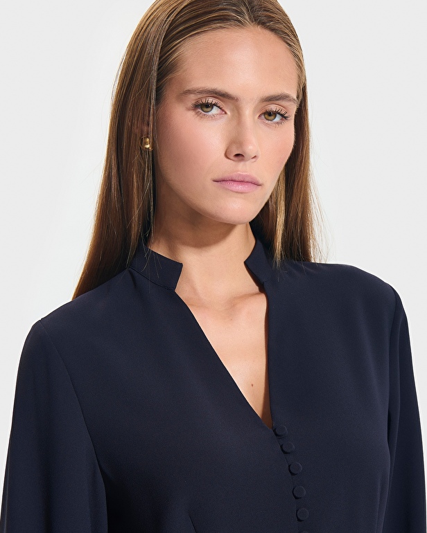 Robe Rosalinda Robe courte &eacute;vas&eacute;e nocturne ZAPA