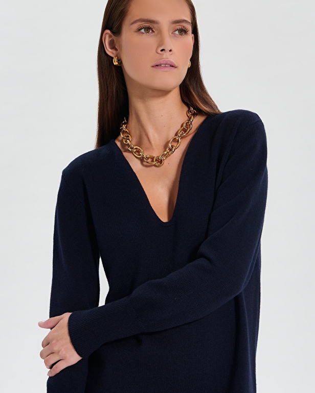 Robe Rialto Robe en maille nocturne ZAPA
