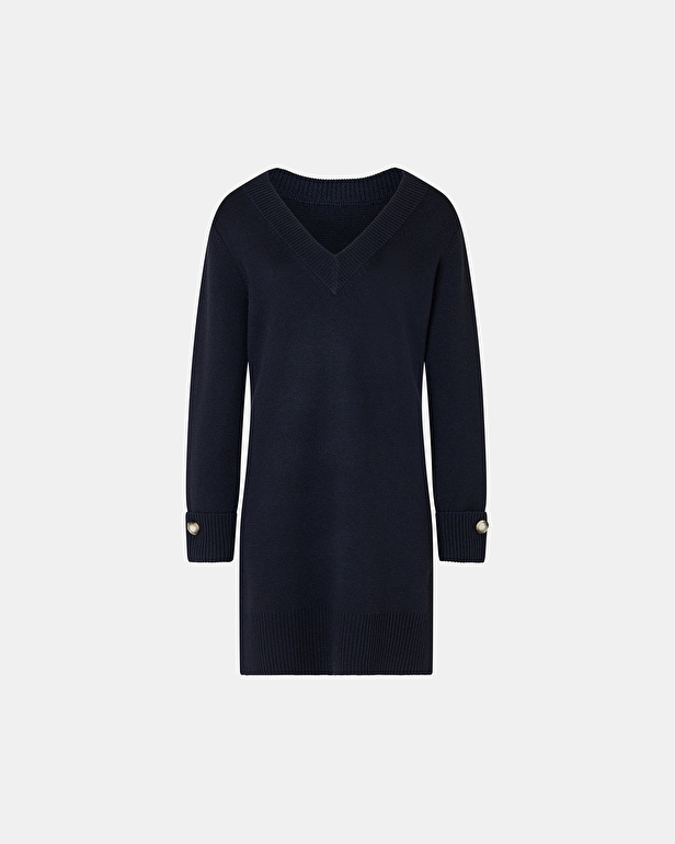 Robe Rigatoni Robe en maille nocturne ZAPA