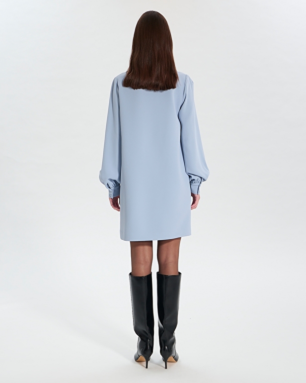 Robe Rheala Robe droite bleu ciel ZAPA
