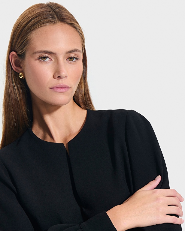 Robe Rheala Robe droite noire ZAPA