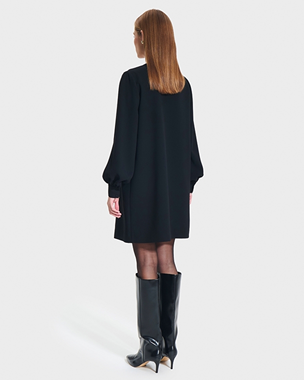 Robe Rheala Robe droite noire ZAPA
