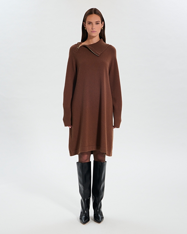 Robe Robertina Robe maille en laine ZAPA