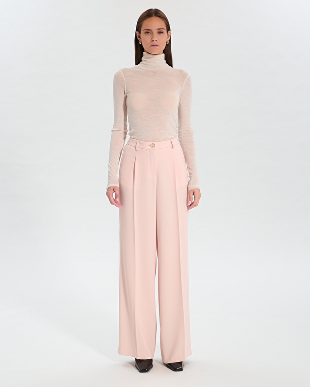 Pantalon Pleyel Pantalon fluide nude ZAPA
