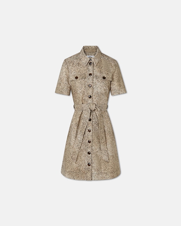 Robe Rio Robe chemise &agrave; imprim&eacute; ZAPA