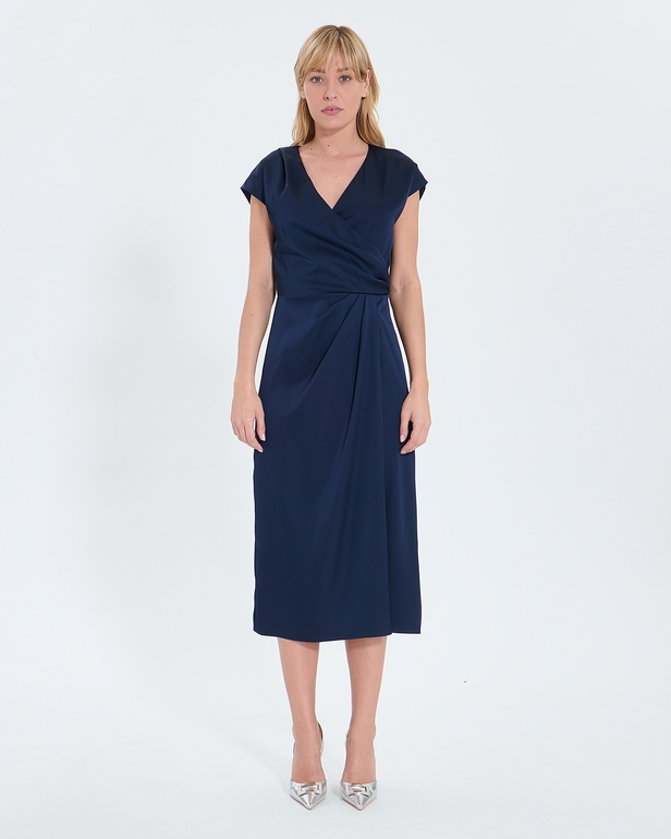 Robe Rang Robe satin&eacute;e nocturne ZAPA