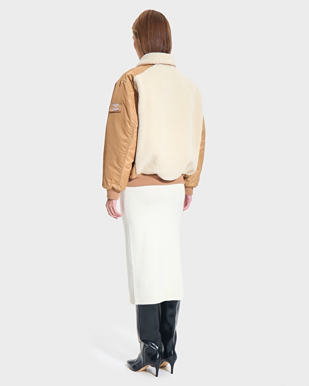 Bomber Baptiste Bomber Schott x Zapa camel / &Eacute;dition Limit&eacute;e ZAPA