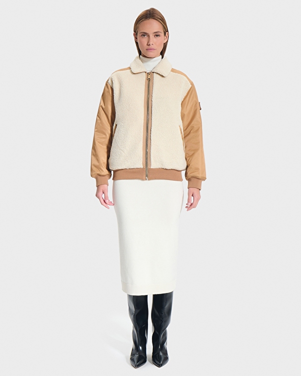 Bomber Baptiste Bomber Schott x Zapa camel / &Eacute;dition Limit&eacute;e ZAPA