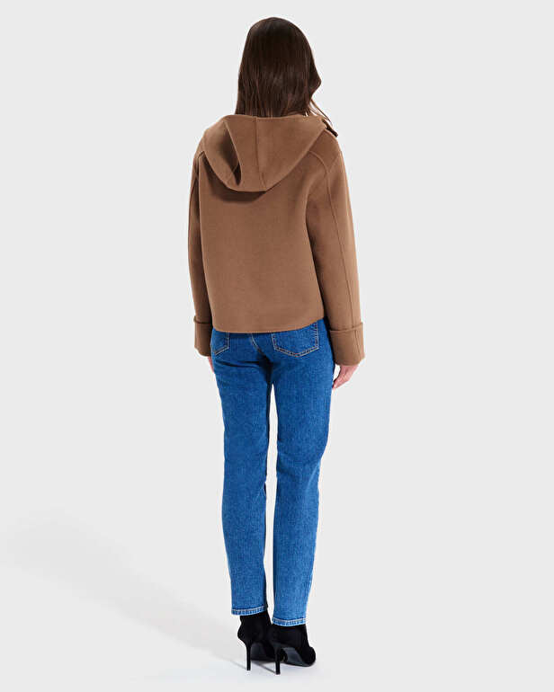 Manteau Marjy Manteau court camel ZAPA
