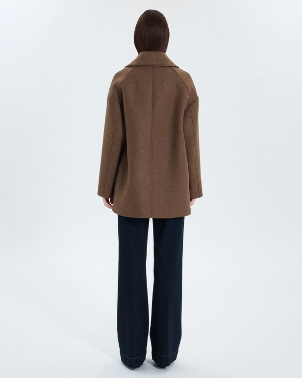 Manteau Mirando Manteau court noisette ZAPA