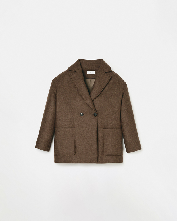 Manteau Mirando Manteau court noisette ZAPA
