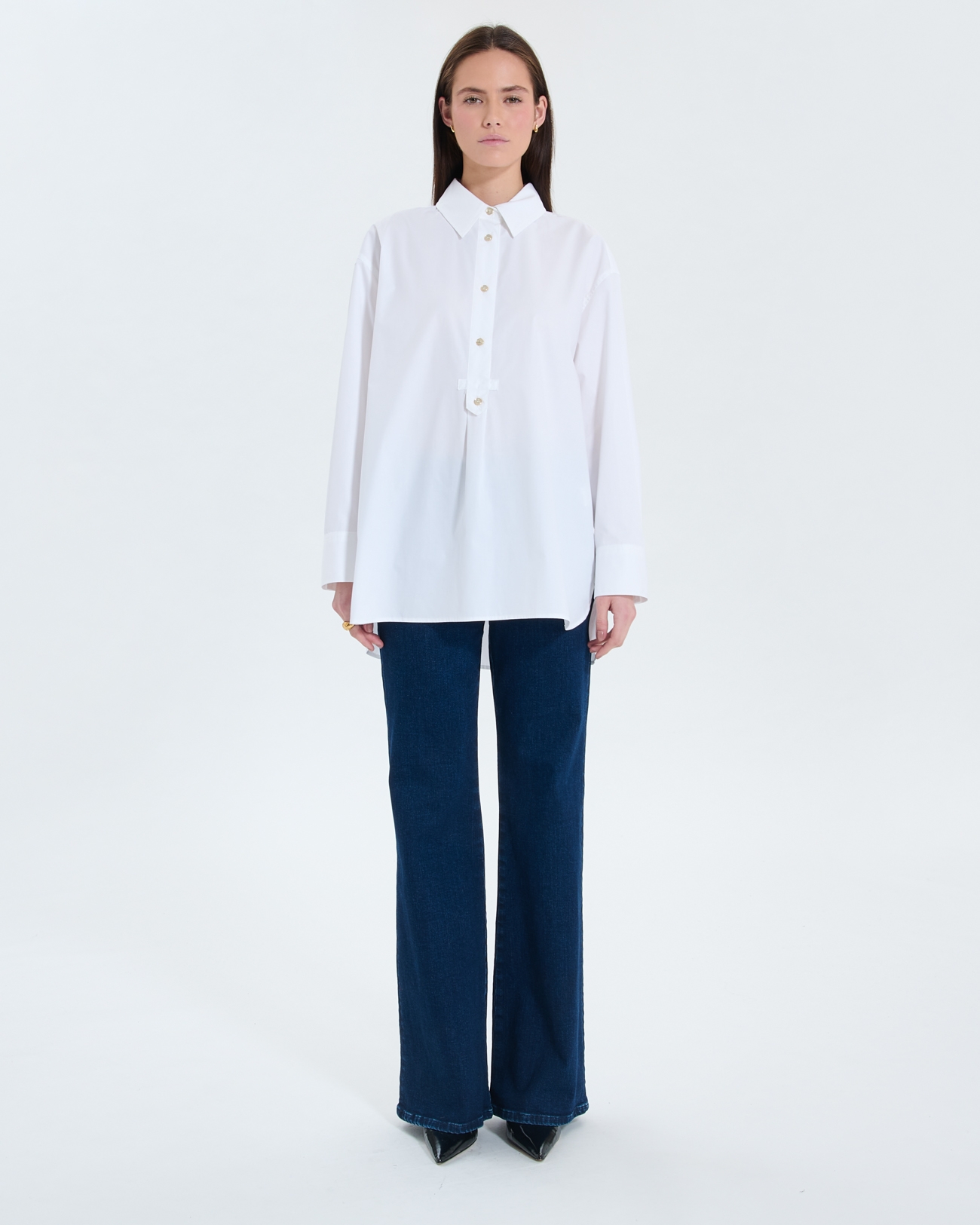 Chemise Casablanca Chemise oversize blanche ZAPA