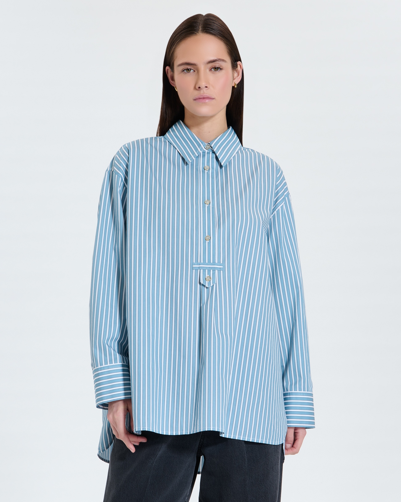 Chemise Casablanca Chemise oversize &agrave; rayures ZAPA