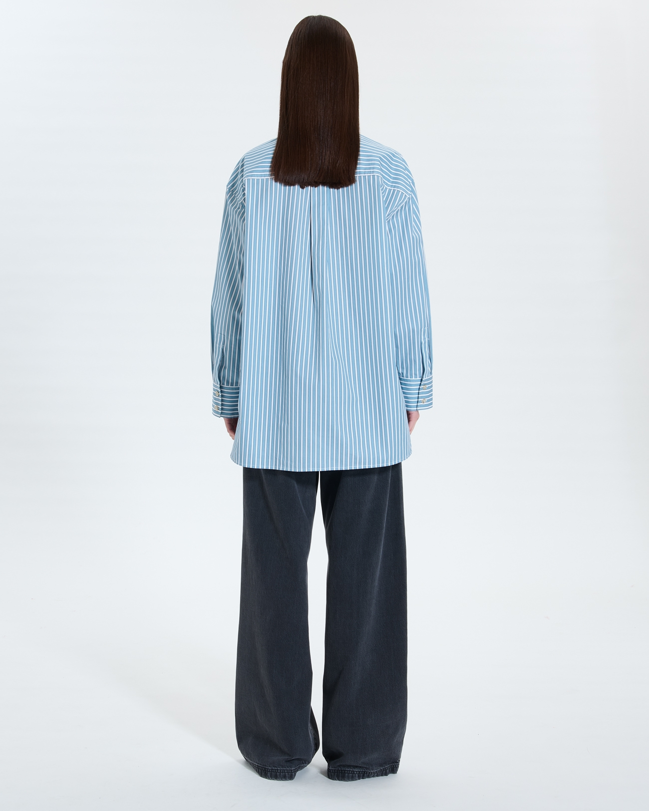 Chemise Casablanca Chemise oversize &agrave; rayures ZAPA
