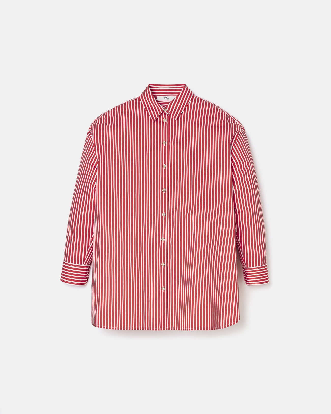 Chemise Clarisse Chemise en popeline &agrave; rayures ZAPA