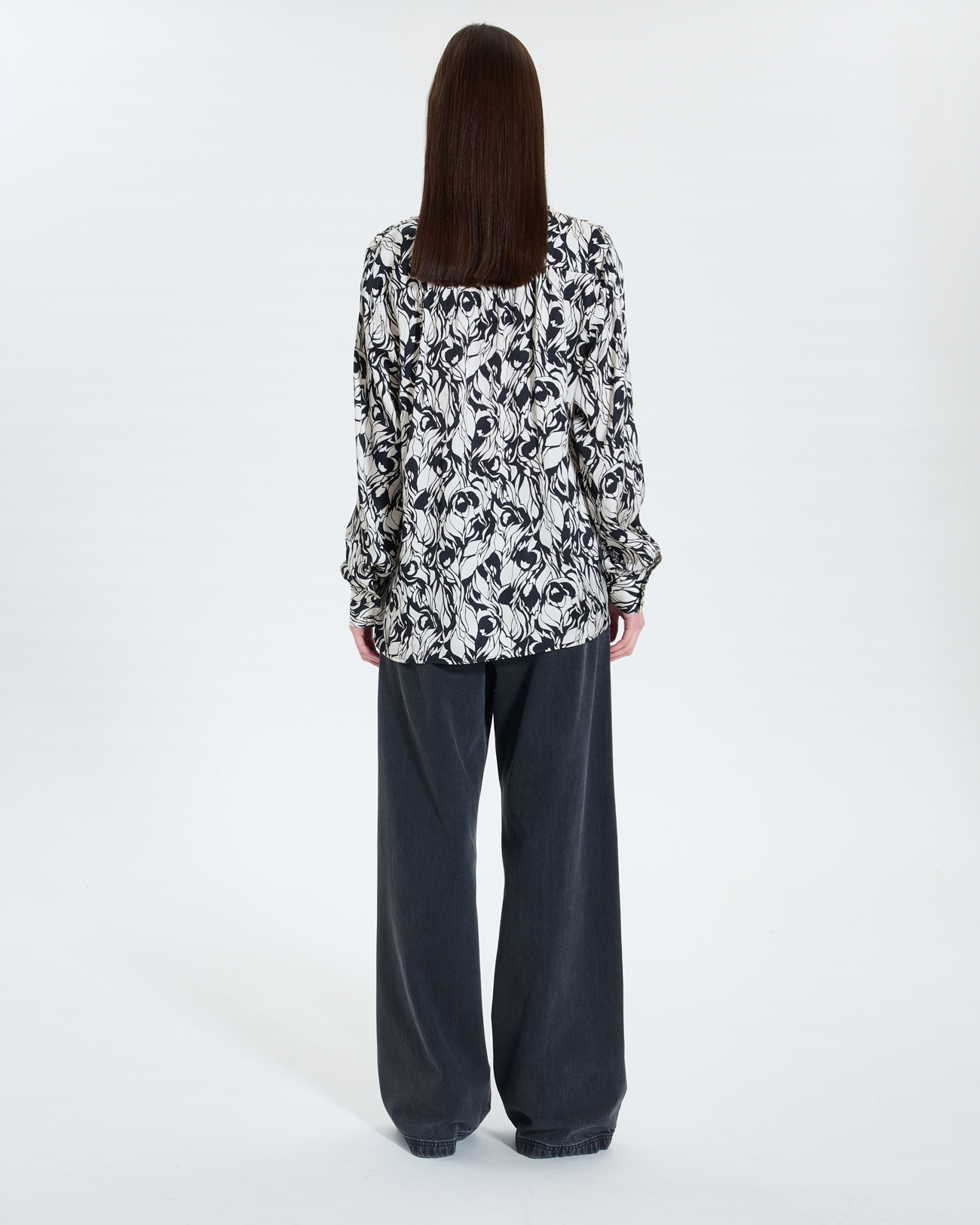 Chemise Tiberina Chemisier fluide &agrave; imprim&eacute; floral ZAPA