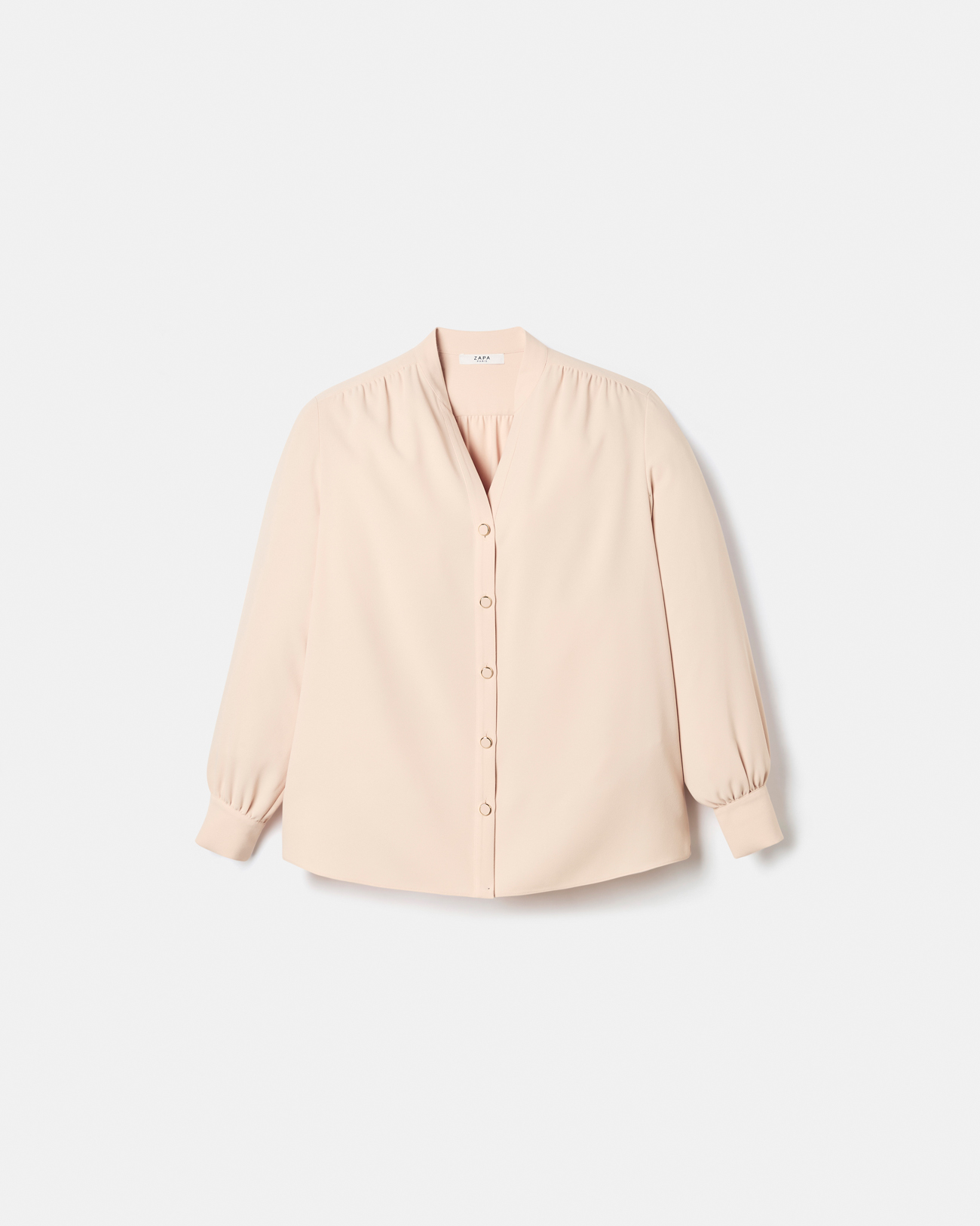 Top Tiberina Chemisier fluide nude ZAPA