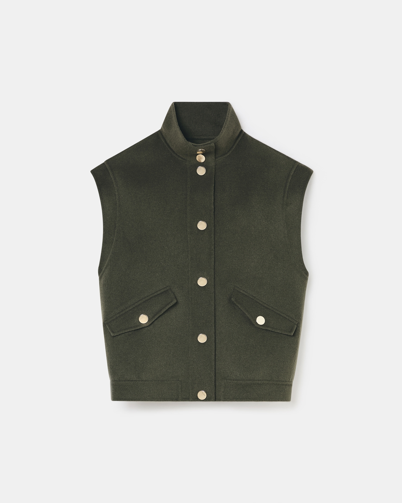 Veste Guo Veste sans manches kaki ZAPA