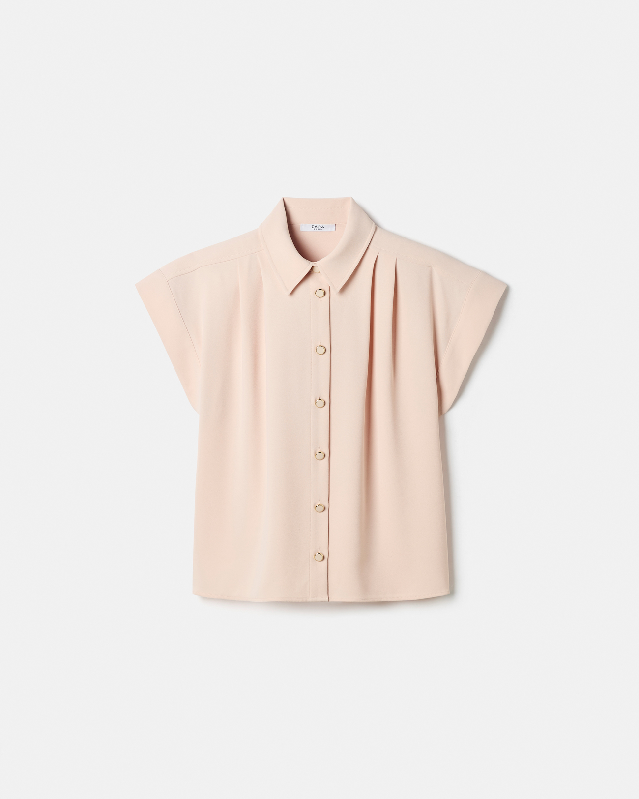 Top Tarina Chemise manches courtes nude ZAPA