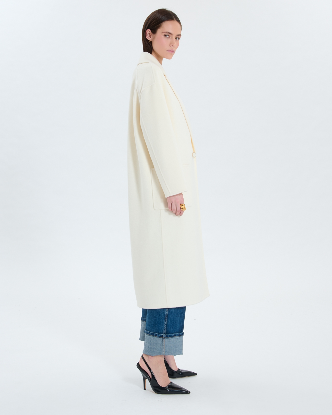 Manteau Miranda Manteau long &eacute;cru ZAPA