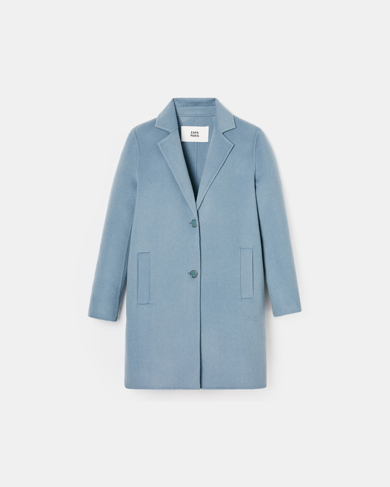 Manteau Matila Manteau mi-long bleu ZAPA