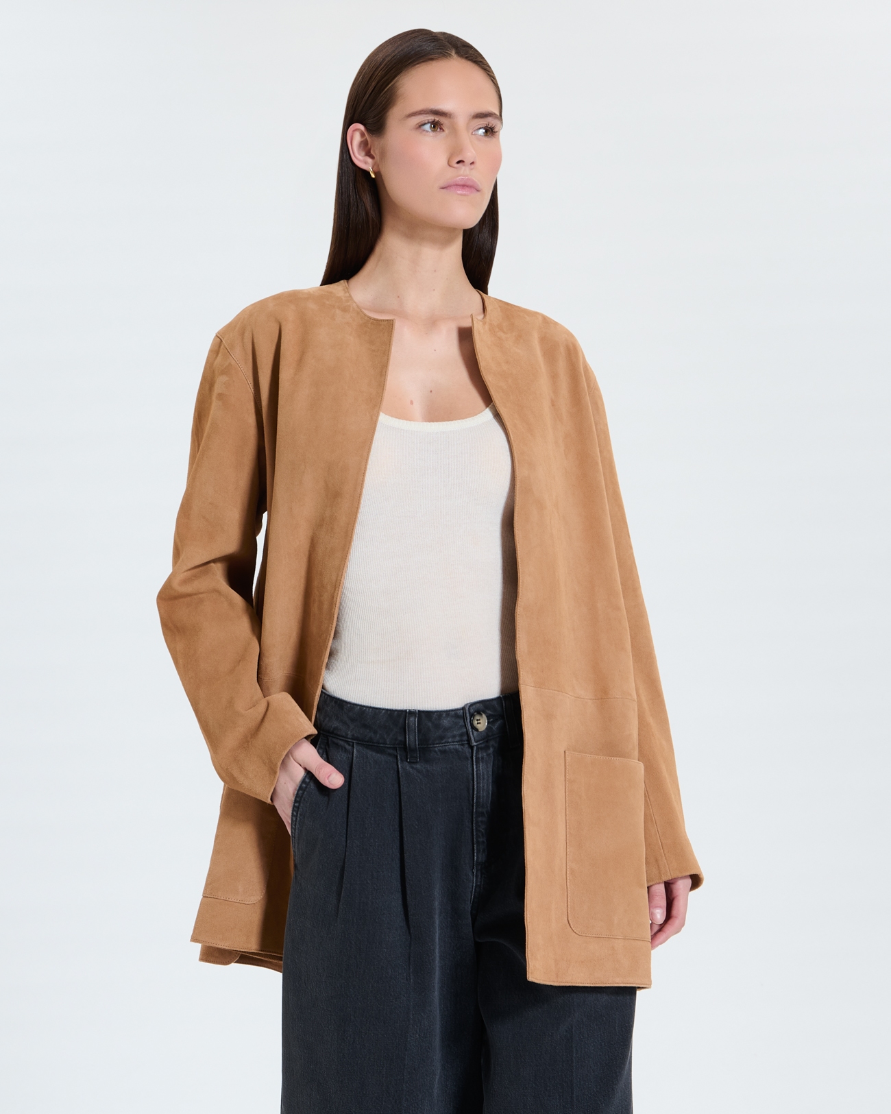 Manteau Manoa Manteau mi-long beige ZAPA