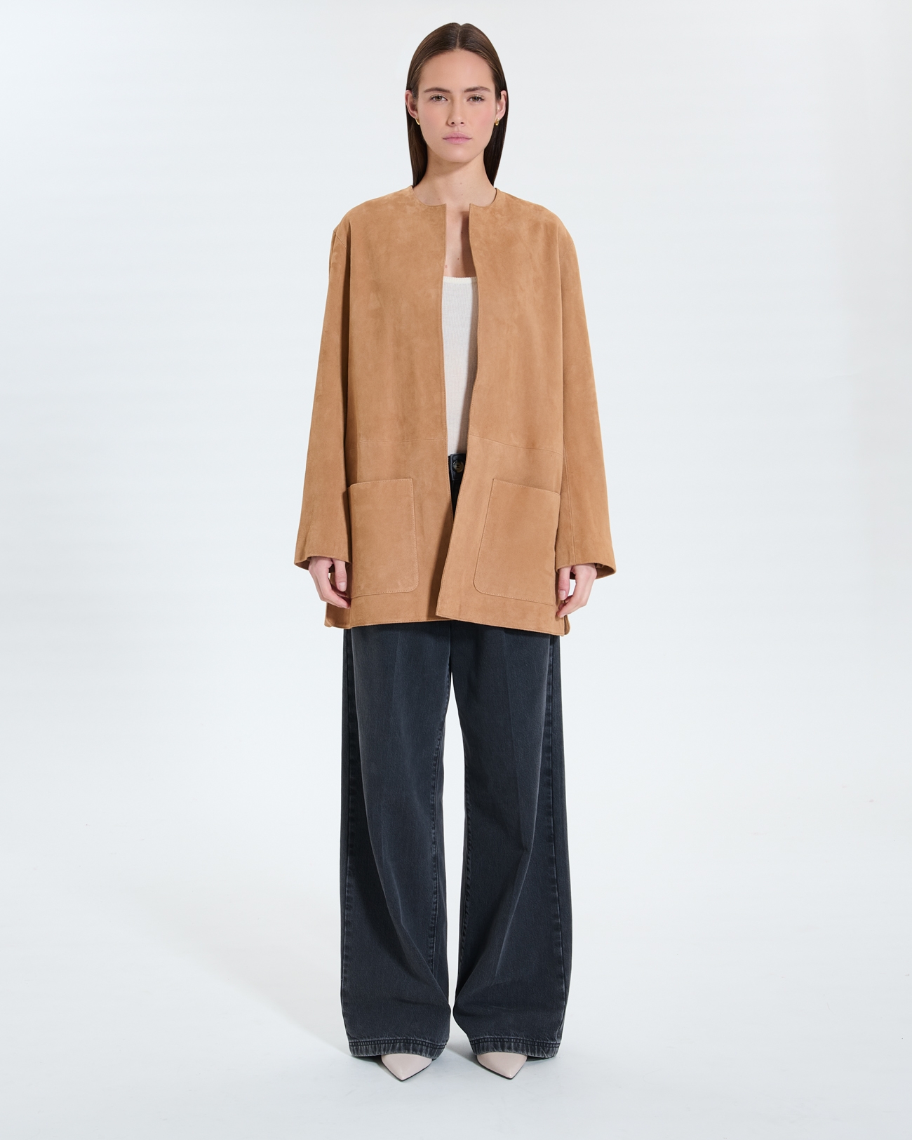Manteau Manoa Manteau mi-long beige ZAPA