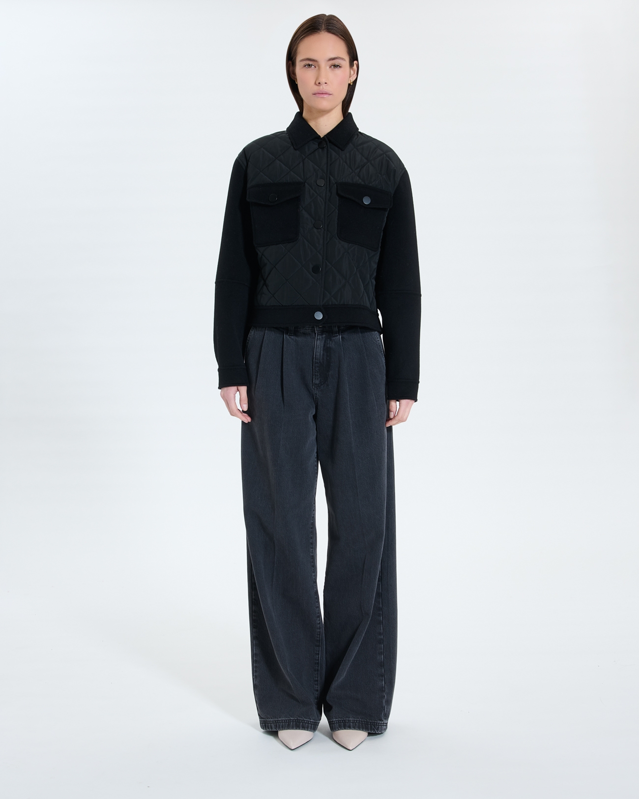 Manteau Malo Manteau court noir ZAPA