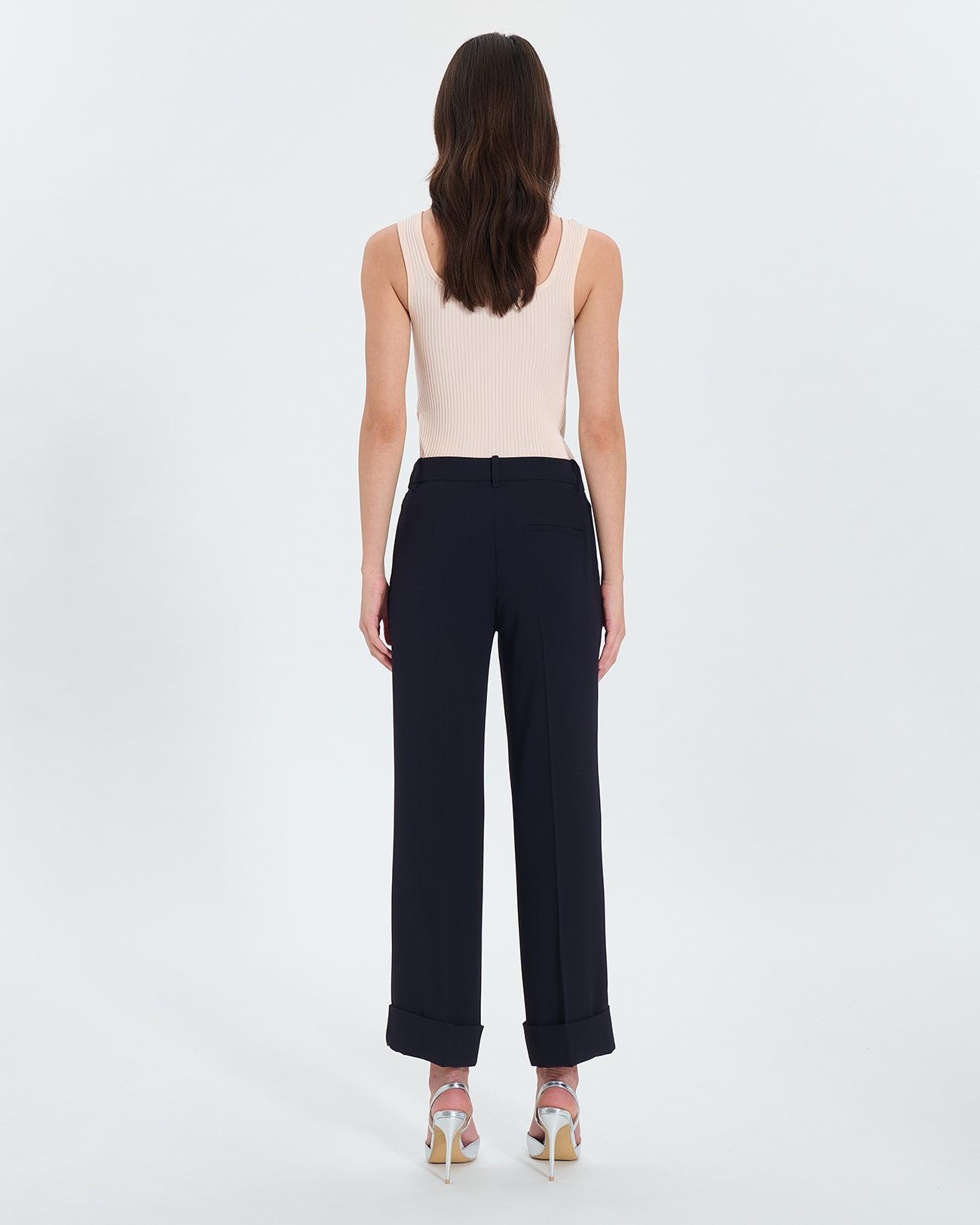 Pantalon Parly Pantalon fluide en cr&ecirc;pe nocturne ZAPA